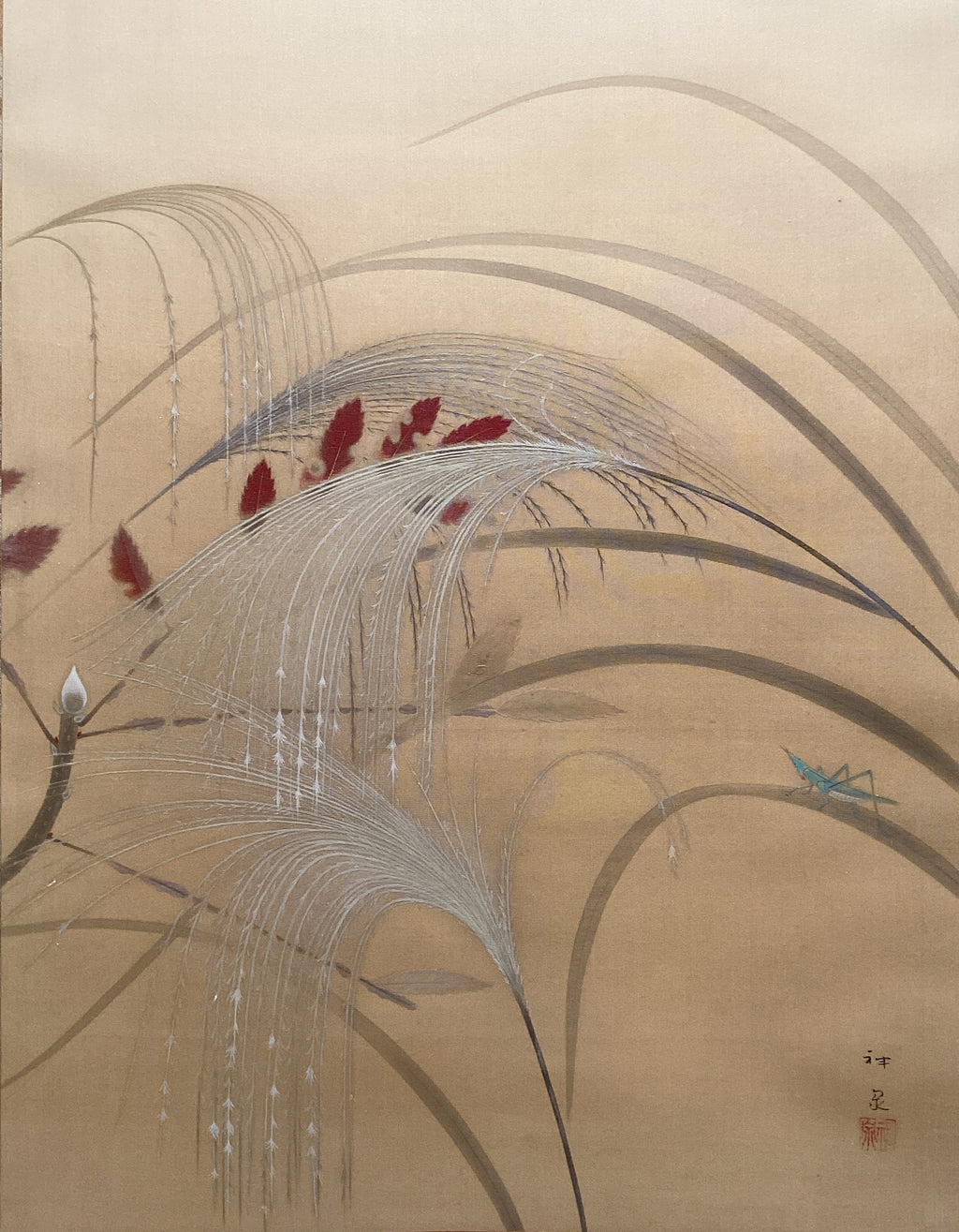 Shinsen Tokuoka - Autumn Grasses (秋叢)
