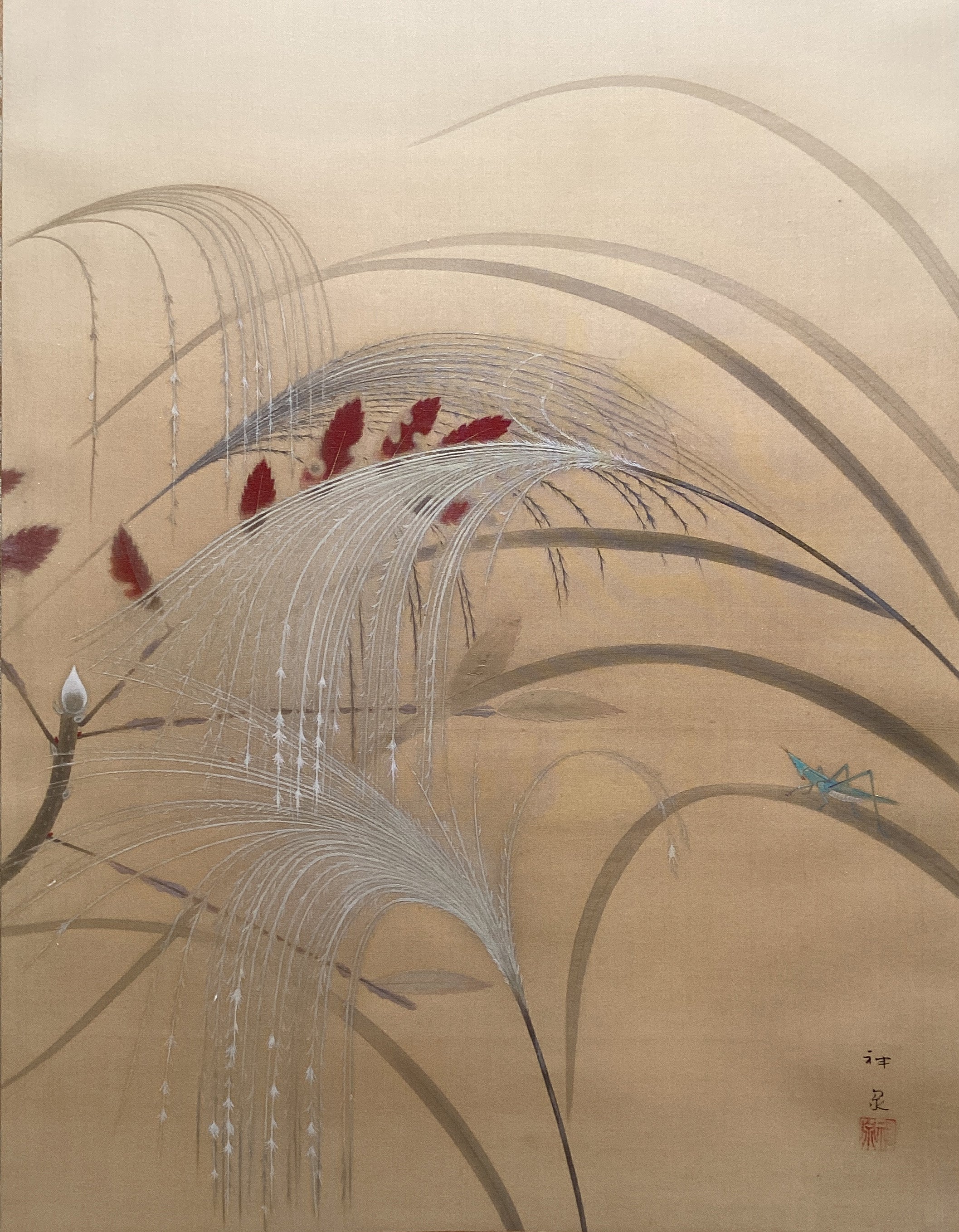 Shinsen Tokuoka - Autumn Grasses (秋叢)