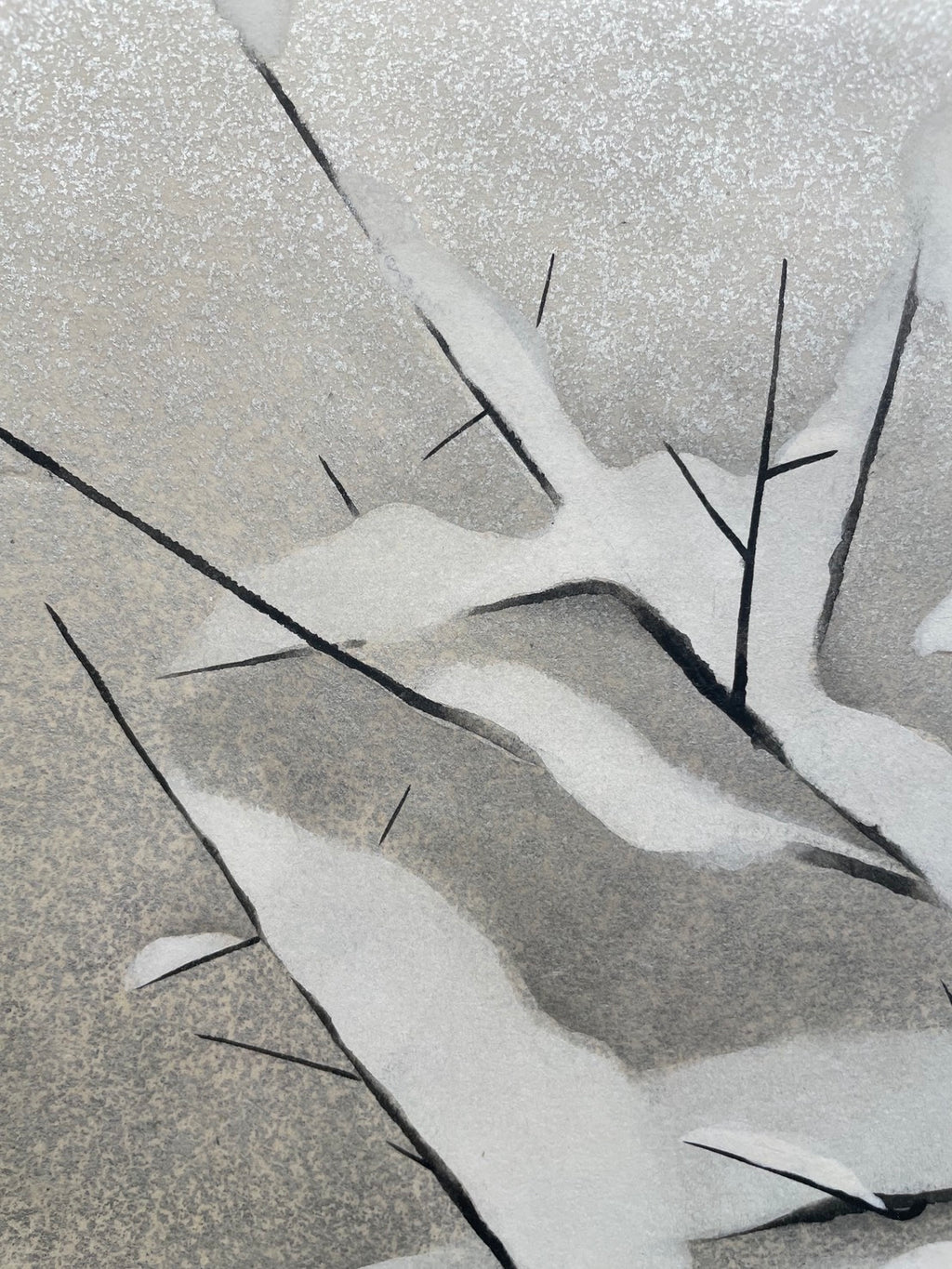 Hoshun Yamaguchi - After the Snow (雪後)