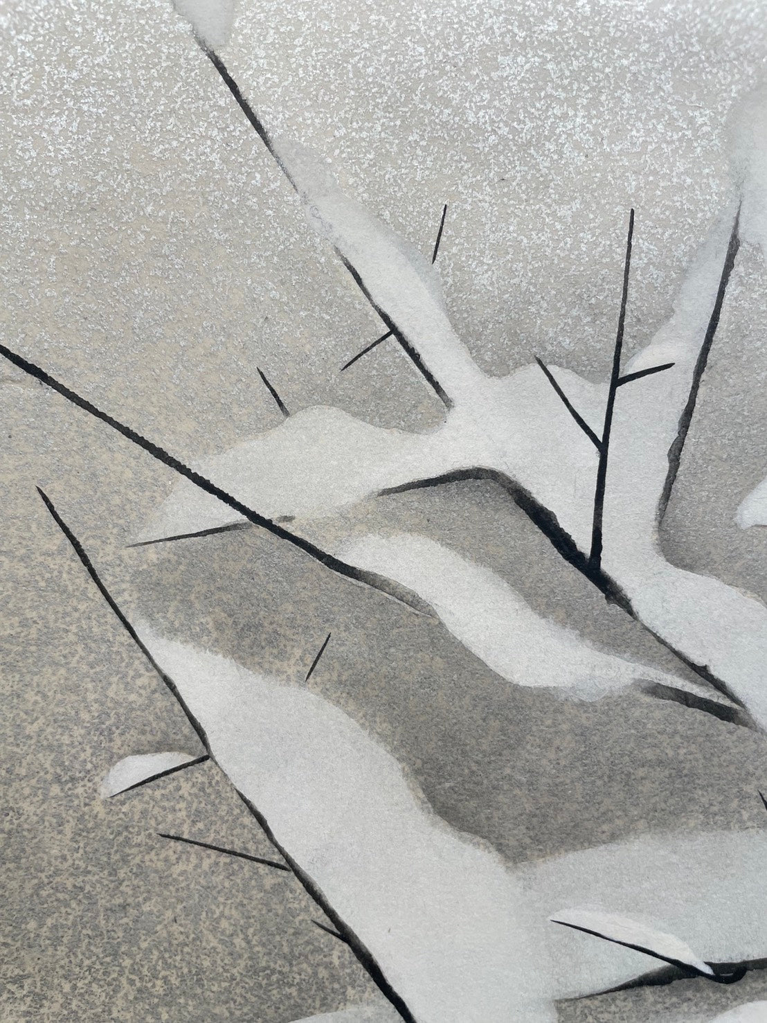 Hoshun Yamaguchi - After the Snow (雪後)