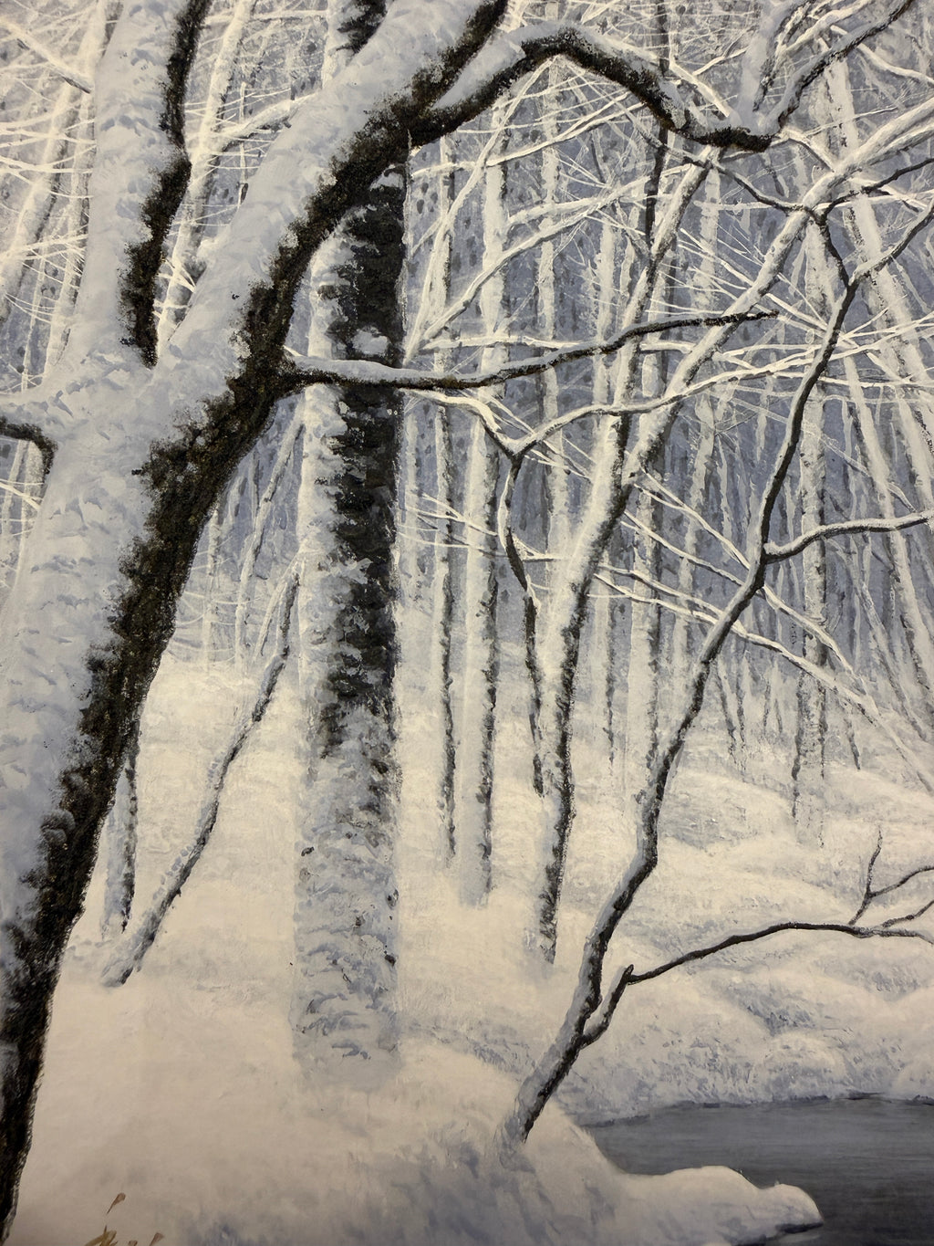 Kazuyuki Futagawa - Winter Scenery at Oirase (奥入瀬冬景)