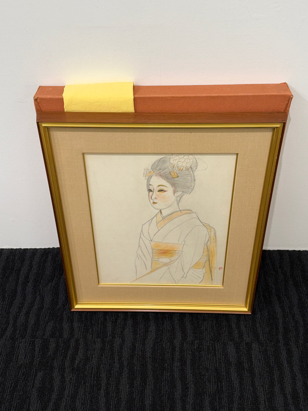 Togyu Okumura - Sketch of a Maiko (舞妓素描)