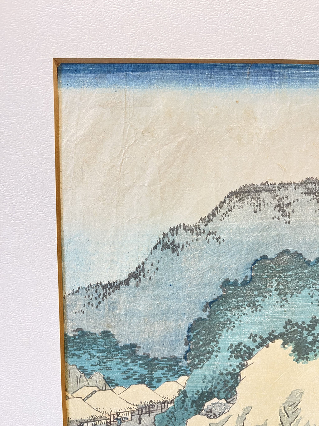Hiroshige Utagawa - Okitsu: The Okitsu River and Satta Pass (五十三次名所図会 十八 興津 おきつ川さつたの峠)