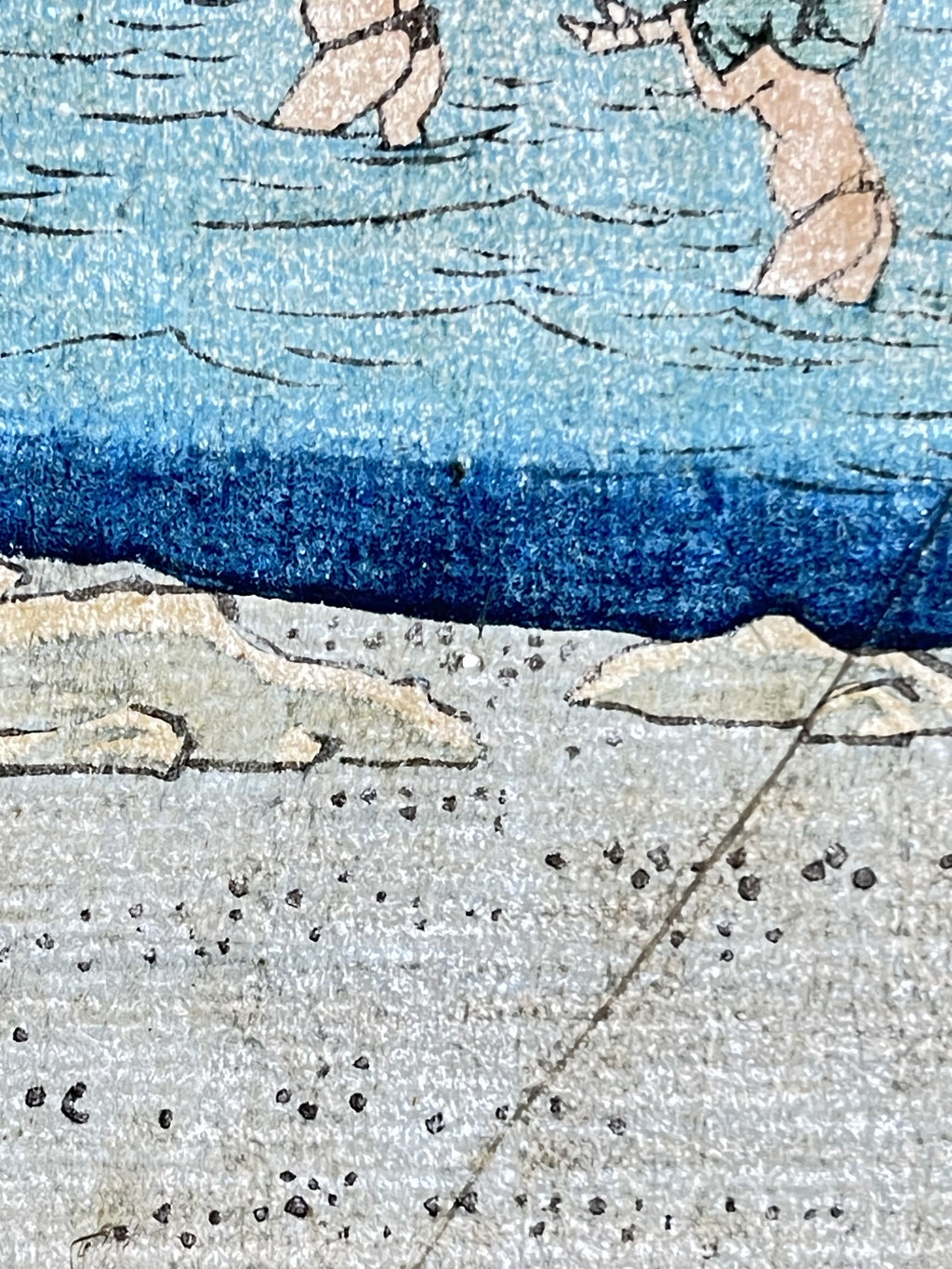 Hiroshige Utagawa - Okitsu: The Okitsu River and Satta Pass (五十三次名所図会 十八 興津 おきつ川さつたの峠)